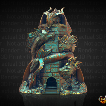Tiamat Dice Tower